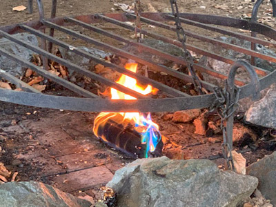 Log burning
